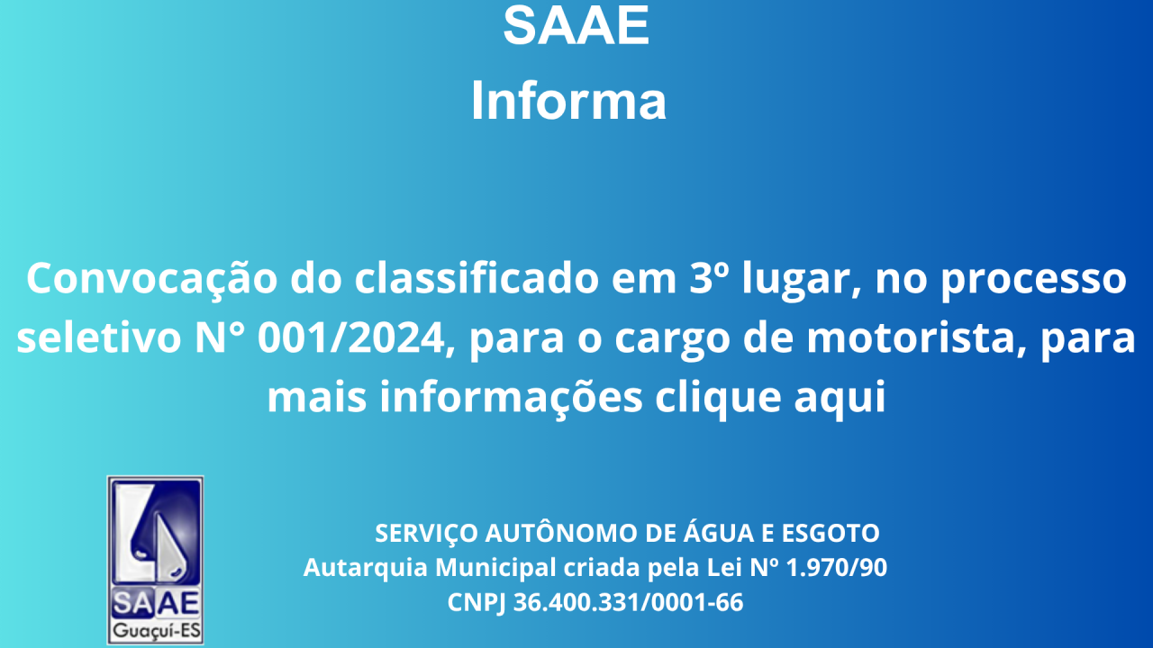 EDITAL DE PROCESSO SELETIVO SIMPLIFICADO N 001/2024 CONVOCAÇÃO Nº 008