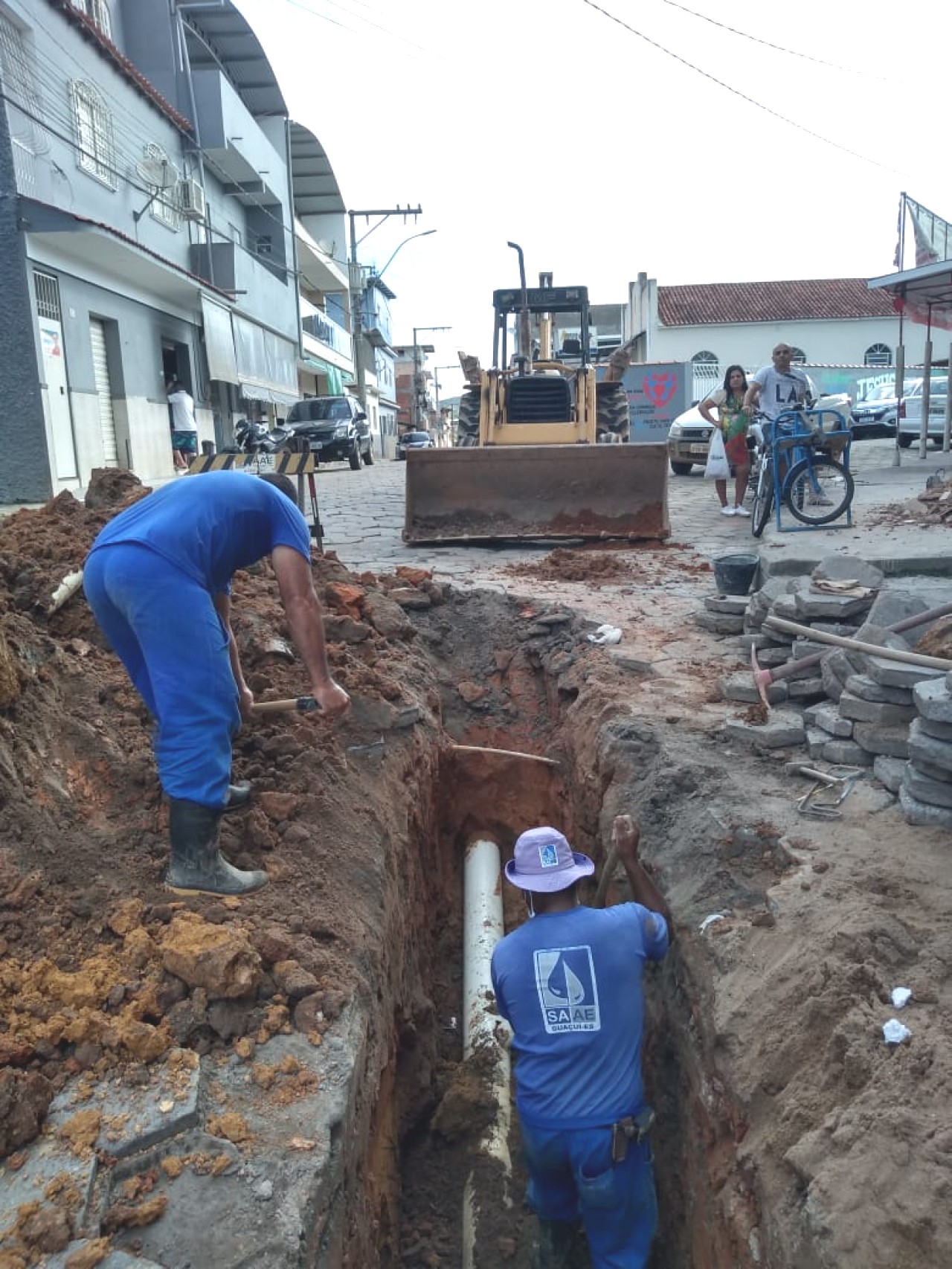 SAAE realiza obras no Bairro São Miguel SAAE realiza obras no Bairro São Miguel