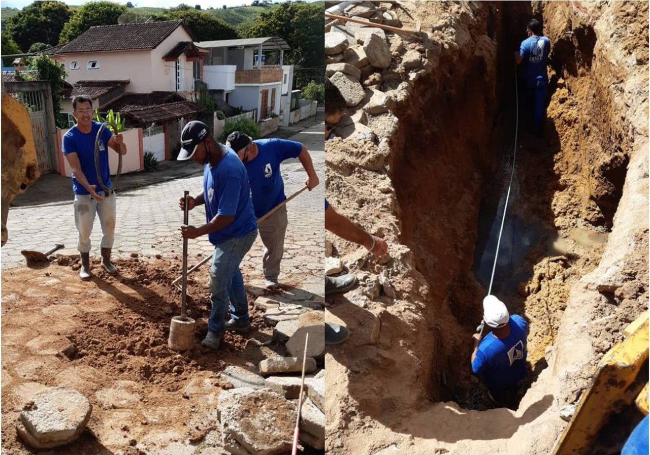 SAAE realiza obras no Obras no Bairro Santa Cecília