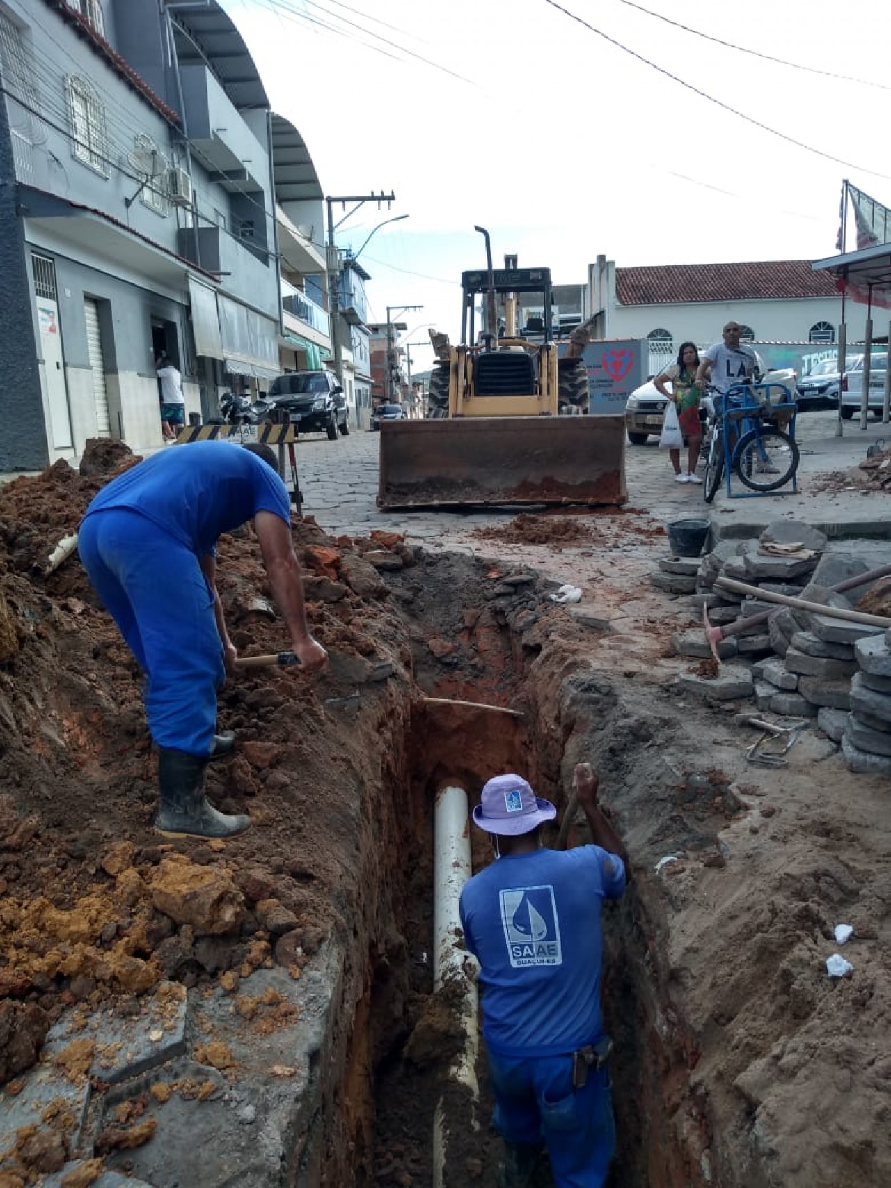 Rede de Esgoto no Bairro São Miguel Rede de Esgoto no Bairro São Miguel