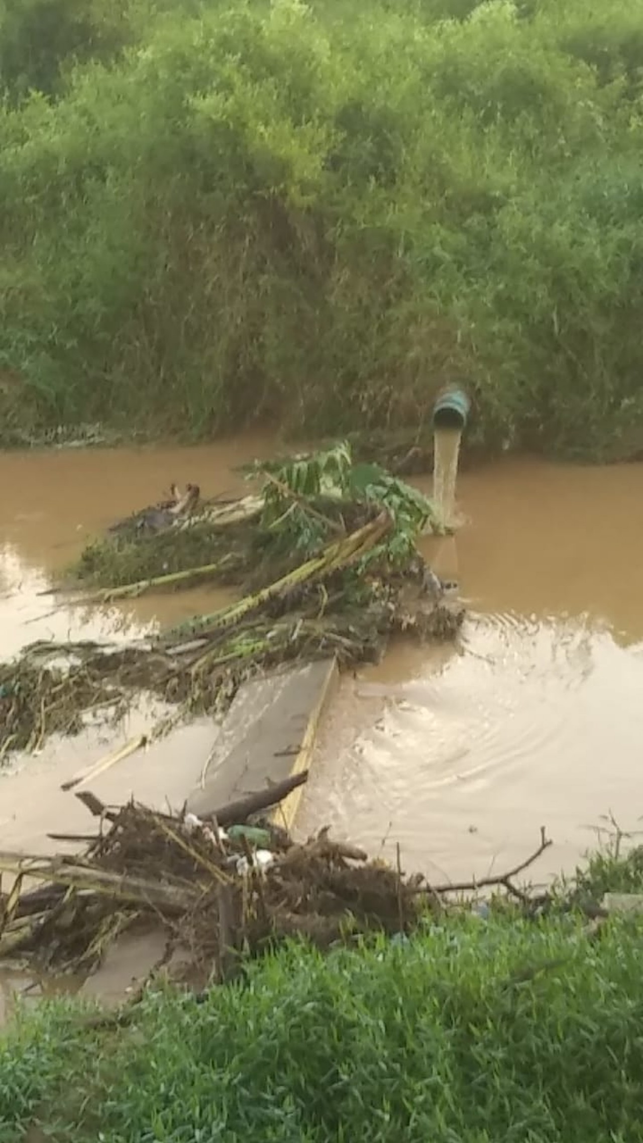 1º Rompimento da Adutora Nova