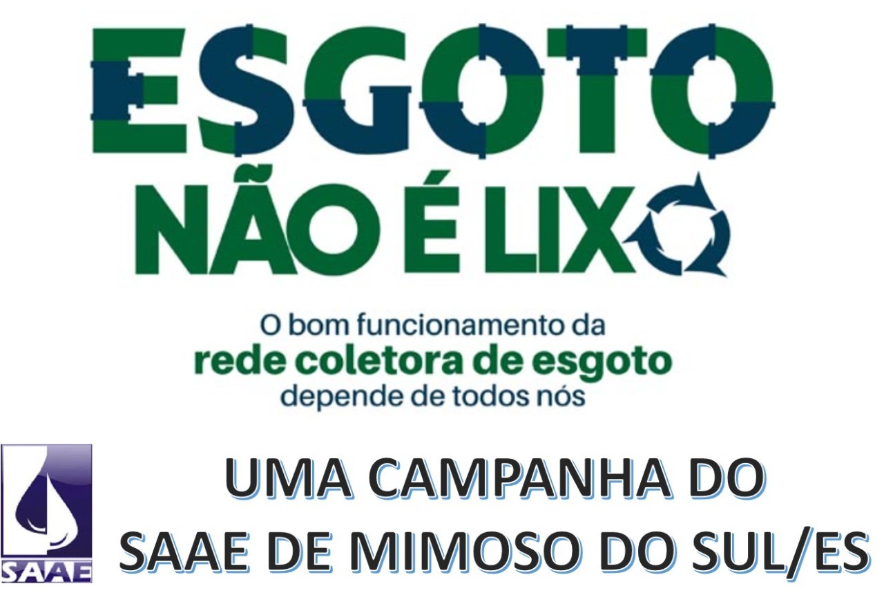 Belíssima Campanha do SAAE - Mimoso do Sul/ES Belíssima Campanha do SAAE - Mimoso do Sul/ES