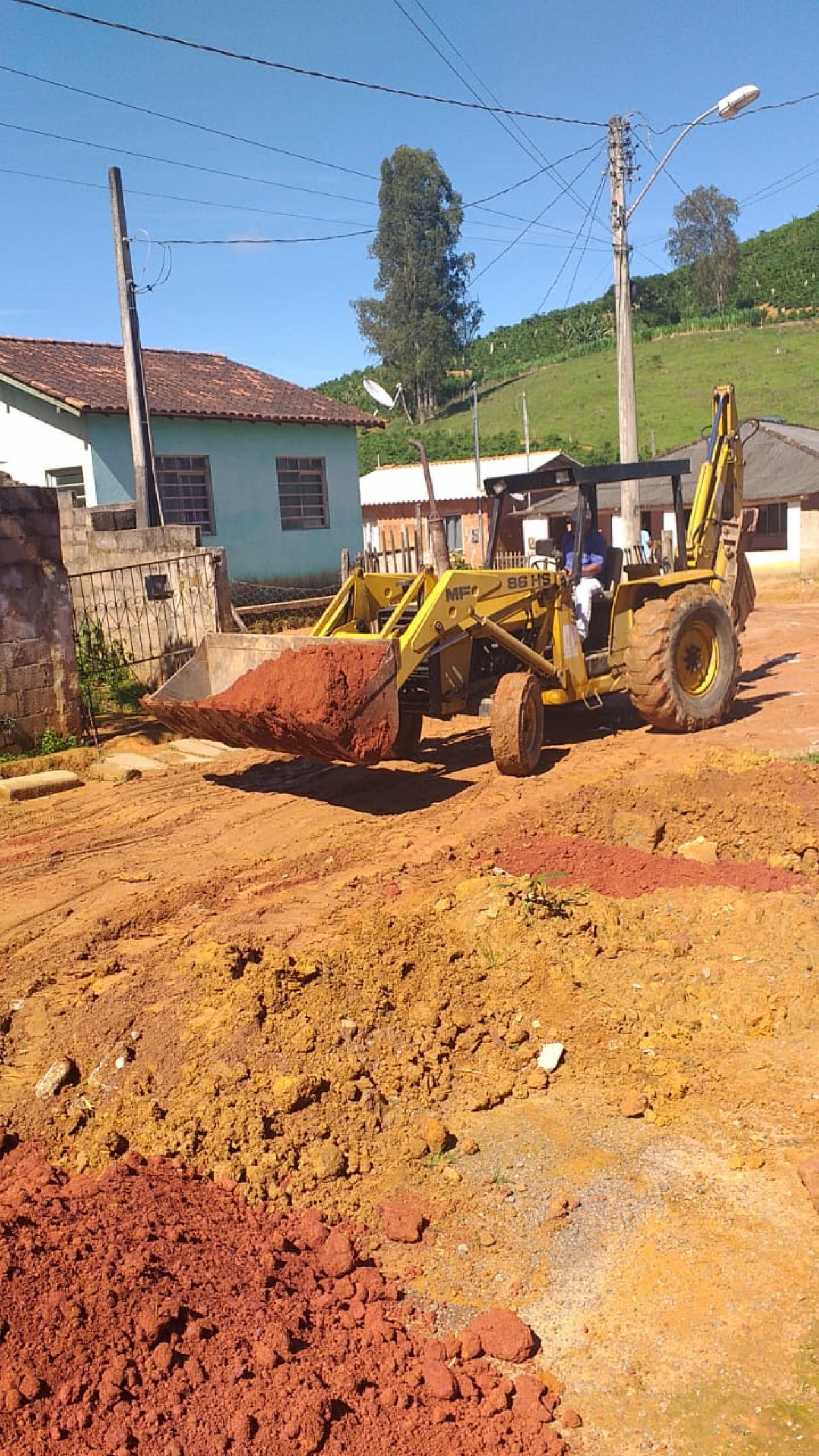 SUBSTITUIÇÃO DE MANILHAS COM PARCERIA COM A SECRETARIA DE OBRAS