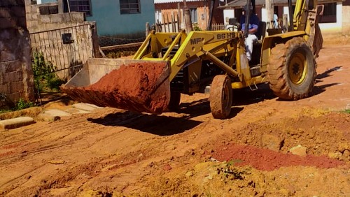 SUBSTITUIÇÃO DE MANILHAS COM PARCERIA COM A SECRETARIA DE OBRAS