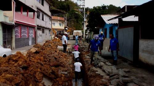 SAAE REALIZA SERVIÇOS EM PARCERIA COM A SECRETÁRIA DE OBRAS