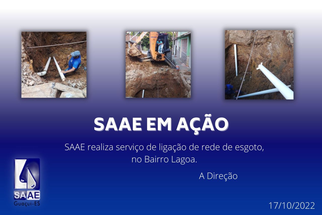 SAAE EM AÇÃO SAAE EM AÇÃO