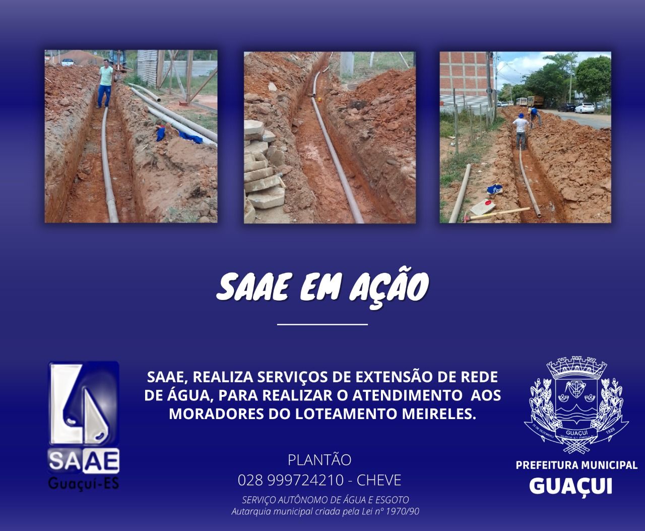 SAAE EM AÇÃO SAAE EM AÇÃO