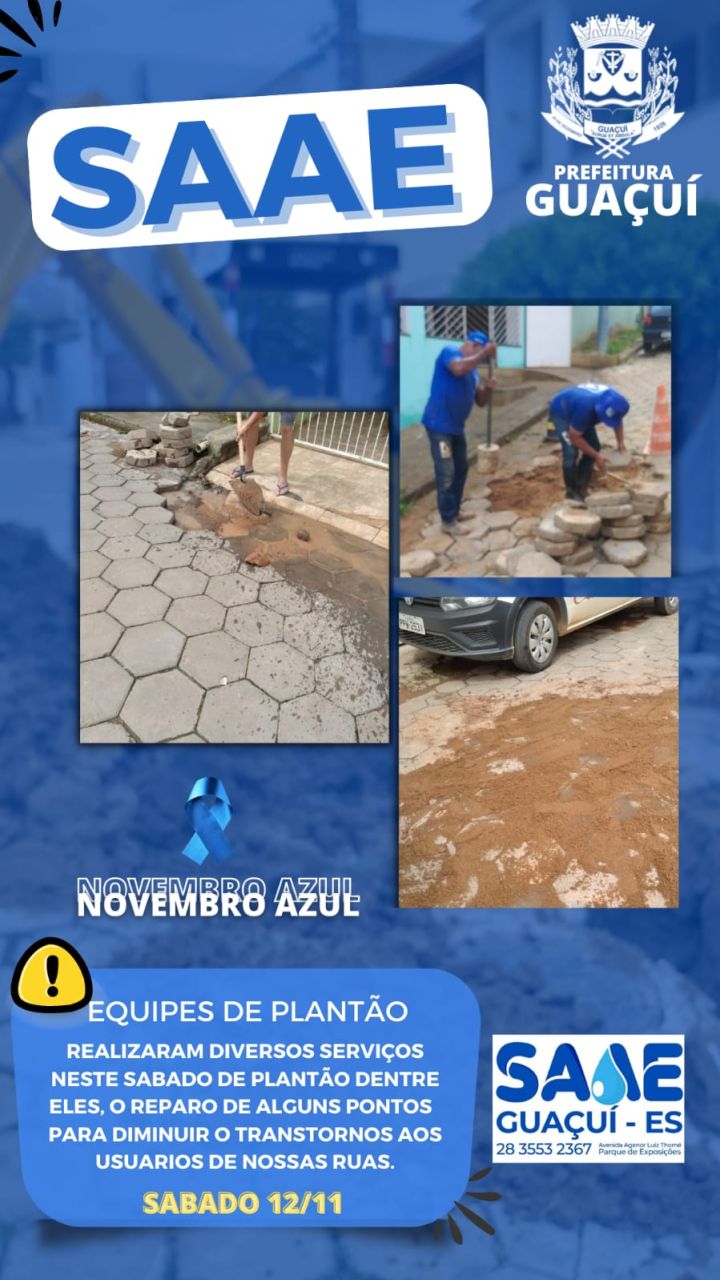 SAAE EM AÇÃO SAAE EM AÇÃO