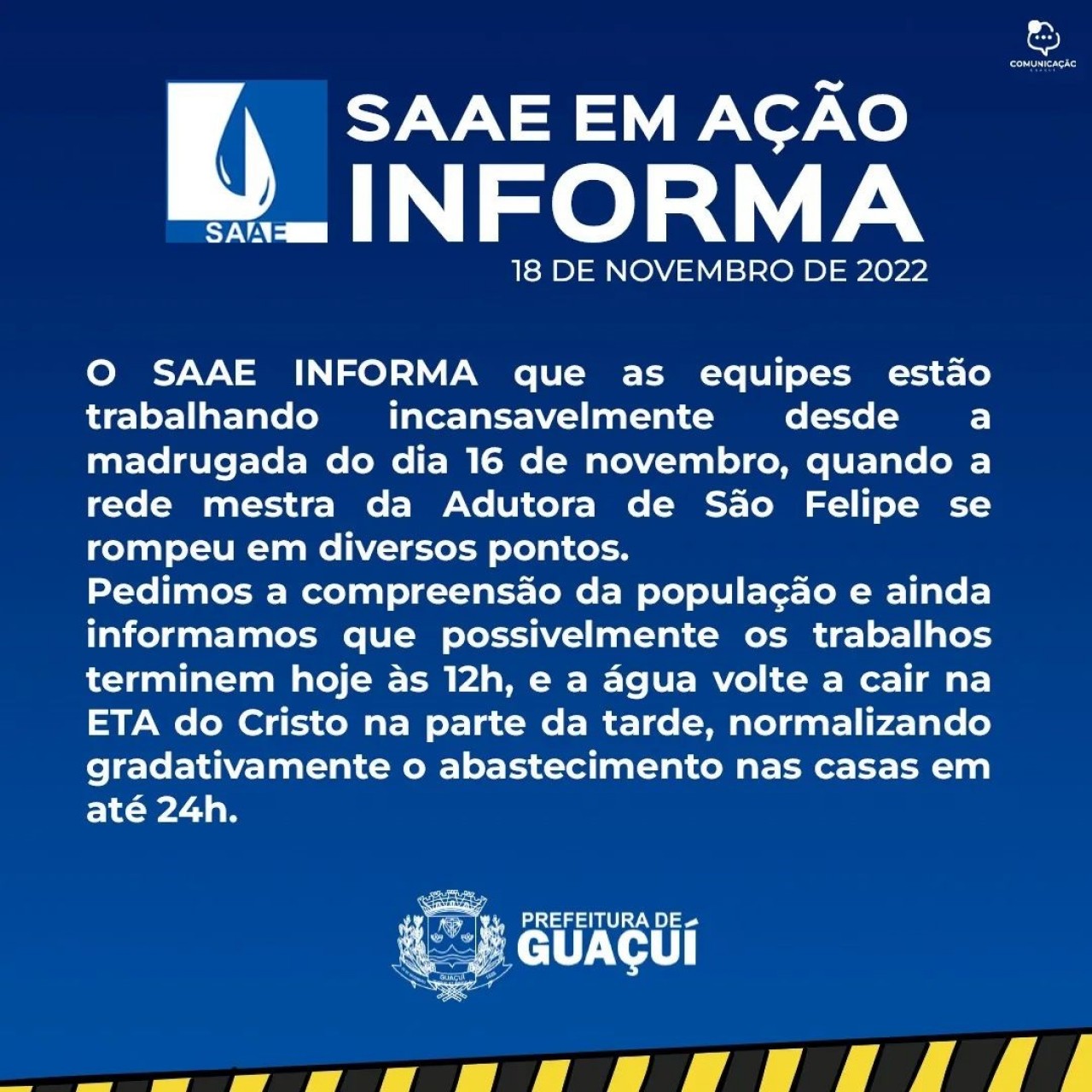 SAAE INFORMA - 18/11/2022 SAAE INFORMA - 18/11/2022