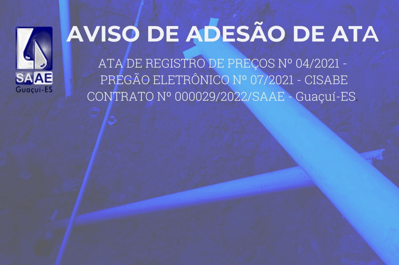 ATA DE REG. DE PREÇOS Nº 04/2021 - PREGÃO ELET. Nº 07/2021