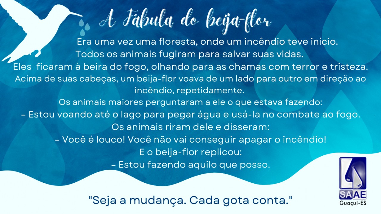 Fábula do Beija-Flor Fábula do Beija-Flor