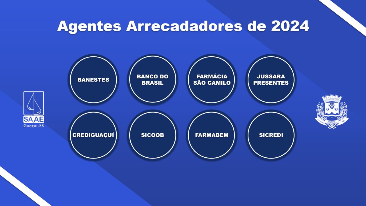 Agentes Arrecadadores Agentes Arrecadadores