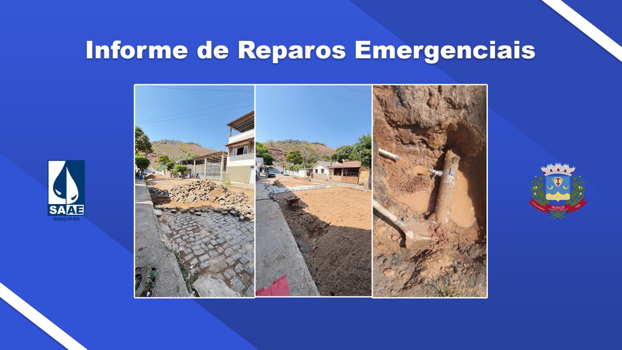 Esclarecimento de Falta de Água Esclarecimento de Falta de Água